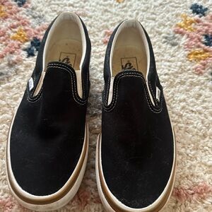 Platform Vans slip ons